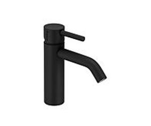 Herzbach noir profond mitigeur lavabo 23.203200. 2000 .12 130 mm, noir mat, taille M, sans garniture de vidage