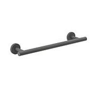 Herzbach Poignée de bain Deep Grey/ porte-serviettes 23.817000. 2000 .06 300mm, montage mural, fixation invisible, gris mat
