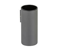 Herzbach Porte-brosse à dents Deep Grey 23.812000. 2000 .06 montage mural, fixation invisible, gris mat