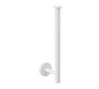 Herzbach Porte-rouleau de papier de rechange Deep White 23.815050. 2000 .07 pour 2 roues, montage mural, montage encastré, blanc mat