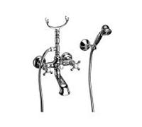 Herzbach Raccord de Anais Classic 32402000101 chromé , montage apparent, chromé transversale