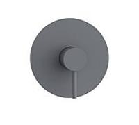 Herzbach Robinet de douche Siro 30.120555. 2000 .06 gris mat, montage encastré