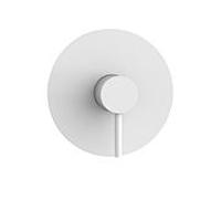 Herzbach Robinet de douche Siro 30.120555. 2000 .07 blanc mat, montage caché