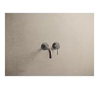 Herzbach Robinetterie pour lavabo MODUL7 70.702102. 2000 .40 set de finition 210mm Acier Noir