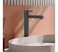 Herzbach SIRO GREY Mitigeur de lavabo à bec haut XL-Size, 30.120420.3.06, XL-Size
