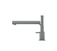 Herzbach SIRO GREY Robinetterie sur gorge de baignoire, Mitigeur monocommande, 30.120250.1.06,