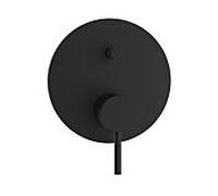 Herzbach Mélangeur de bain Siro 30.120305. 2000 .12 noir mat, montage caché