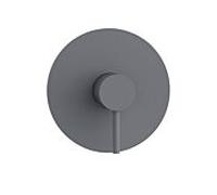 Herzbach Robinet de douche Siro 30.120555. 2000 .06 gris mat, montage encastré