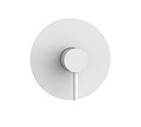 Herzbach Robinet de douche Siro 30.120555. 2000 .07 blanc mat, montage caché
