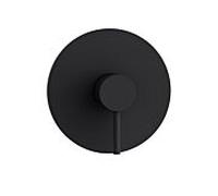 Herzbach Robinet de douche Siro 30.120555. 2000 .12 noir mat, montage caché