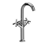 Herzbach Stilo Mélangeur de lavabo à bec haut, 14.953200.2.01,