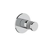 Herzbach Support mural cône LIVING SPA 70 11.994100. 2000 .01 rond chromé