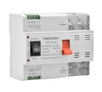 Heschen ATS Commutateur automatique double courant ATS-100 2P 100A 220VAC 8kV PC utomatique/manuel pour la commutation de circuit