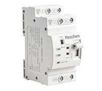 Heschen ATS HSG2R-63 Interrupteur automatique Dual Power 2P 63 A 220 V CA Classe PC Contrôle de l'alimentation Interrupteur de transfert sans interruption Montage sur rail DIN 35 mm