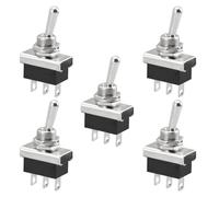 Heschen Commutateur à bascule en métal, KN3D-102, 12V 25A, On/On, 2 positions 3 broches, pour éclairage de tableau de bord (5)