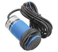 Heschen Commutateur de capteur de proximité capacitif LJC38A4-20-Z/BX détecteur 1-20 mm 12-24 V CC 300 mA NPN normalement ouvert (NO) 3 fils certifiés CE bleu