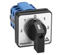 Heschen Commutateur universel rotatif SZW26-20/133133.3 660 V 20 A 5 positions 3 phases 12 bornes CE