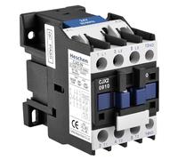 Heschen Contacteur AC, CJX2-0910, Bobine 24V 50/60Hz, 3P, 3 pôles, normalement ouvert, Ie 9A, Ue 380V