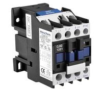 Heschen Contacteur AC, CJX2-1201, Bobine 220V 50/60Hz, 3P, 3 pôles, normalement fermés, Ie 12A, Ue 380V