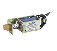Heschen Électroaimant solénoïde HS-S0837DL DC12V 15N 10mm course Push Pull Type serrure de porte à cadre ouvert