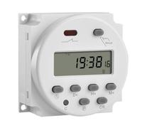 Heschen Interrupteur Commutateur Numérique à Cristaux Liquides programmable Relais CN101A DC 12V 16 Amp SPST