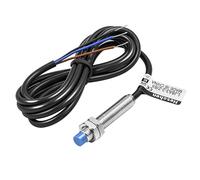 Heschen Interrupteur de capteur de proximité inductif M8, type non bouclier, LJ8A3-2-Z/BX-DC5V, détecteur 2 mm, 5 VDC 200 mA, NPN normalement ouvert (NO), 3 fils