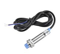 Heschen M12 Détecteur de proximité inductif, Type Non blindé, LJ12A3-4-J/DZ, Détecteur 4mm, 90-250VAC 400mA, Normalement fermé (NC), 2 Fils