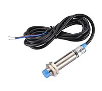 Heschen M12 Détecteur de proximité inductif, Type Non blindé, LJ12A3-4-J/EZ, Détecteur 4mm, 90-250VAC 400mA, Normalement Ouvert (NO), 2 Fils