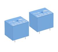 Heschen - Relais pour circuit imprimé, SRD-12VDC-SL-C, bobine DC 12V, commutateur alternatif (SPDT), 10A 250 VAC, connexions 5 bornes, lot de 2 unités