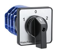 Heschen SZW26-125/D303.3 Interrupteur rotatif universel pour sélecteur de came 660 V 125 A 3 positions, 3 phases, 12 bornes