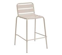 Hespéride Chaise de Bar empilable Phuket Argile