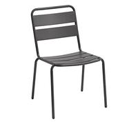 Hespéride Chaise de Jardin empilable Phuket Graphite