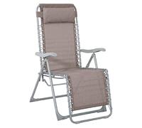 Hespéride Fauteuil détente d'extérieur Silos Taupe