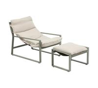 HESPERIDE - Fauteuil Relax de Jardin lambinio Vert Laurier
