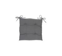 Hespéride - Galette de chaise d'extérieur Korai - 40 x 40 cm - Gris ardoise - Korai