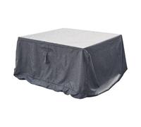Hespéride Hambo M Housse de protection pour table d’extérieur rectangulaire gris - 125 x 225 cm