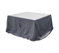 Hespéride - Housse de protection Hambo pour table carrée M 165x165x80 cm Polyester Gris