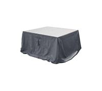 Hespéride - Housse de protection pour table carrée S HAMBO - 105 x 105 x 80 cm - Gris - Hambo