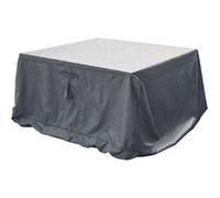 Housse de table rectangulaire S - 185 x 125 x 80 cm - Gris foncé
