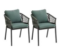 Hespéride Chaise de jardin en aluminium ORIENGO