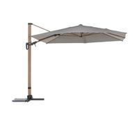 Hespéride - Parasol Déporté Rectangulaire Tikeo et Honey - 42 x 3 m - Anti-rouille - Déperlant - Manivelle - Système d'Inclinaison - Rotation 360°