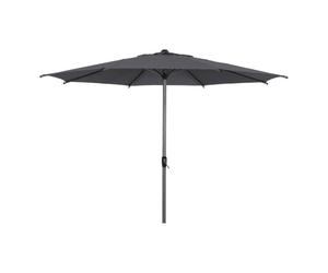 HESPERIDE - Parasol Droit Rond Loompa - 3m - Protection UV, Toile Amovible Déperlante et Inclinable - Structure Acier Traité Antirouille