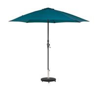 Hespéride - Parasol droit rond Sisko bleu canard 2,7m