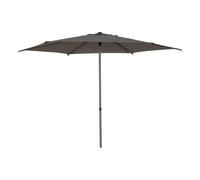 HESPERIDE - Parasol Droit Rond Soya - D2,7m - Haute Protection UV, Toile Amovible Déperlante et Orientable - Structure en Acier Traité Antirouille