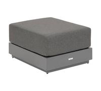 Hespéride - Pouf de Jardin Allure Graphite en Aluminium traité en epoxy