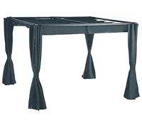 Rideaux pour tonnelle PALMEIRA Ardoise 3 x m - Polyester Hespéride
