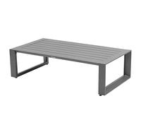 Hespéride Table Basse de Jardin rectangulaire Allure Graphite