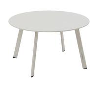 Hespéride – Table d'appoint de jardin Saona Argile 70x40 cm, acier époxy anti-rouille renforcé