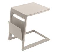 HESPERIDE - Table d'appoint de Jardin carrée Allure Argile 55 x 45 x 55cm en Aluminium