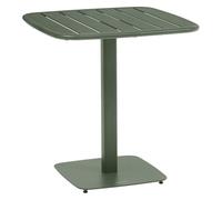 HESPERIDE - Table de Jardin 2 Places alegoria 70x70cm Vert Laurier
